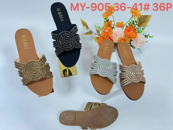 Sandales à strass élégantes Adir