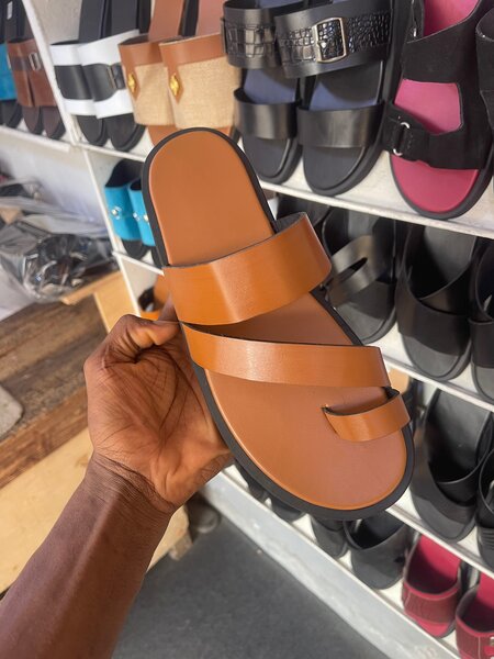 Sandales en cuir élégantes