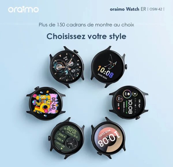 Oraimo Watch ER - Montre Intelligente