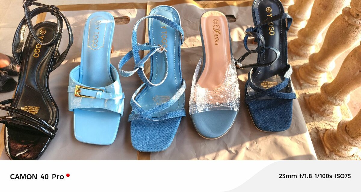 Sandales à talons élégantes