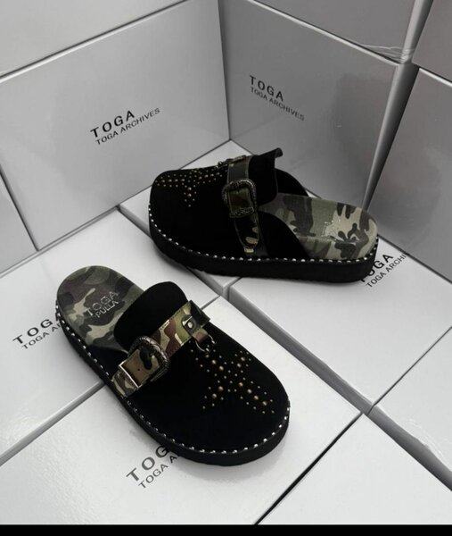 Sabots TOGA PULLA  Cuir Suédé