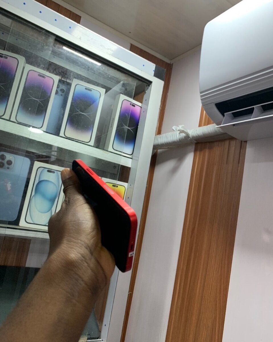 Smartphone Apple Rouge