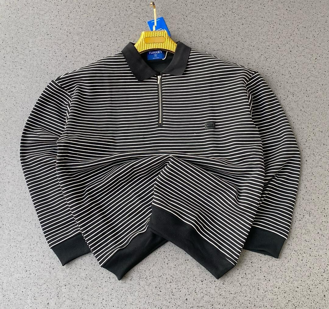 TURKEY PULLOVER WITH POLAR NECK