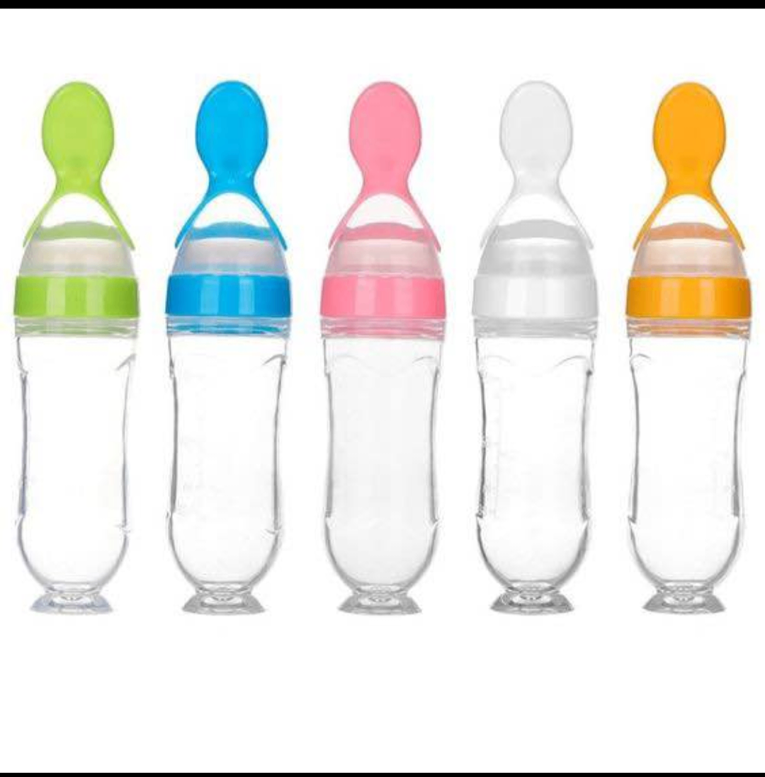 Baby spoon feeder
