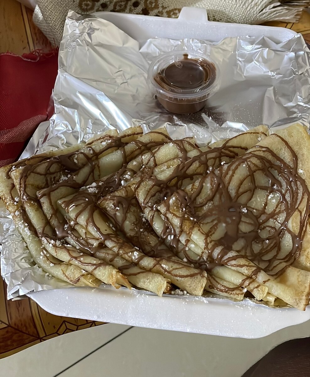 Crêpes au Nutella
