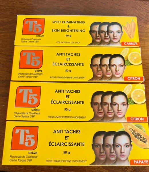 T5 brightening cream