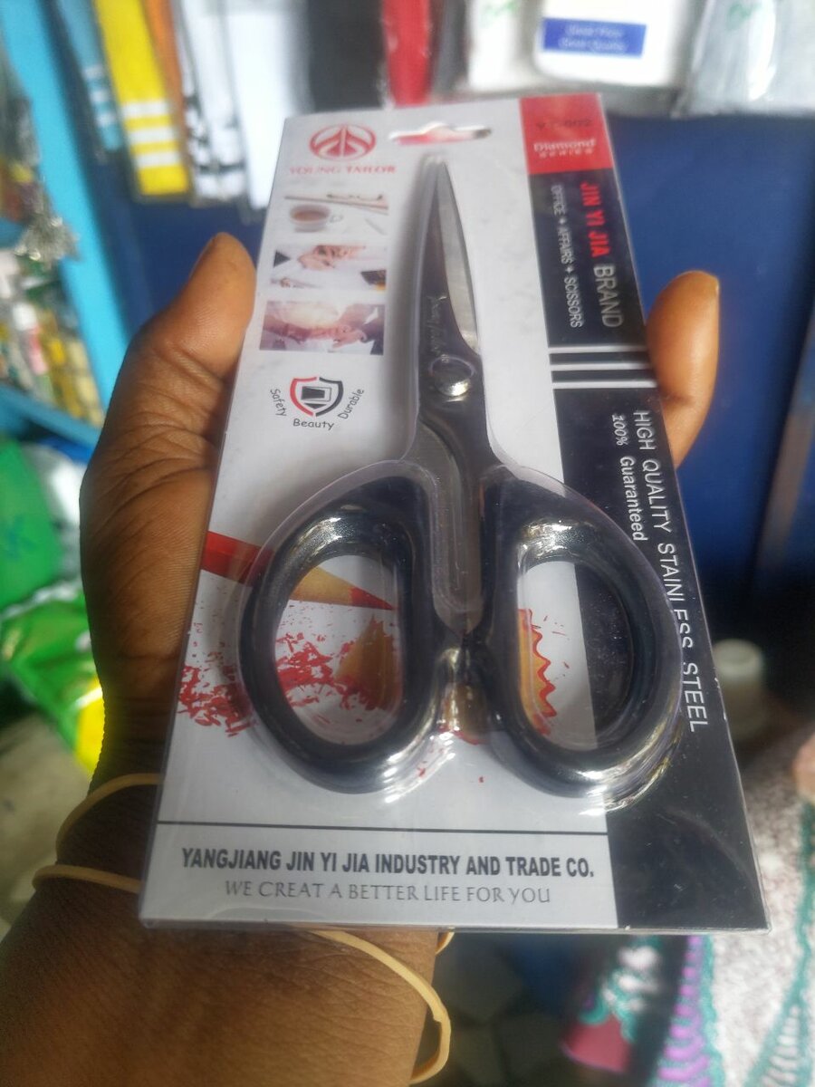 Ciseaux de bureau inoxydables