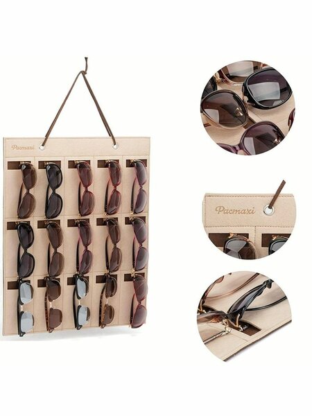 Organisateur de lunettes mural