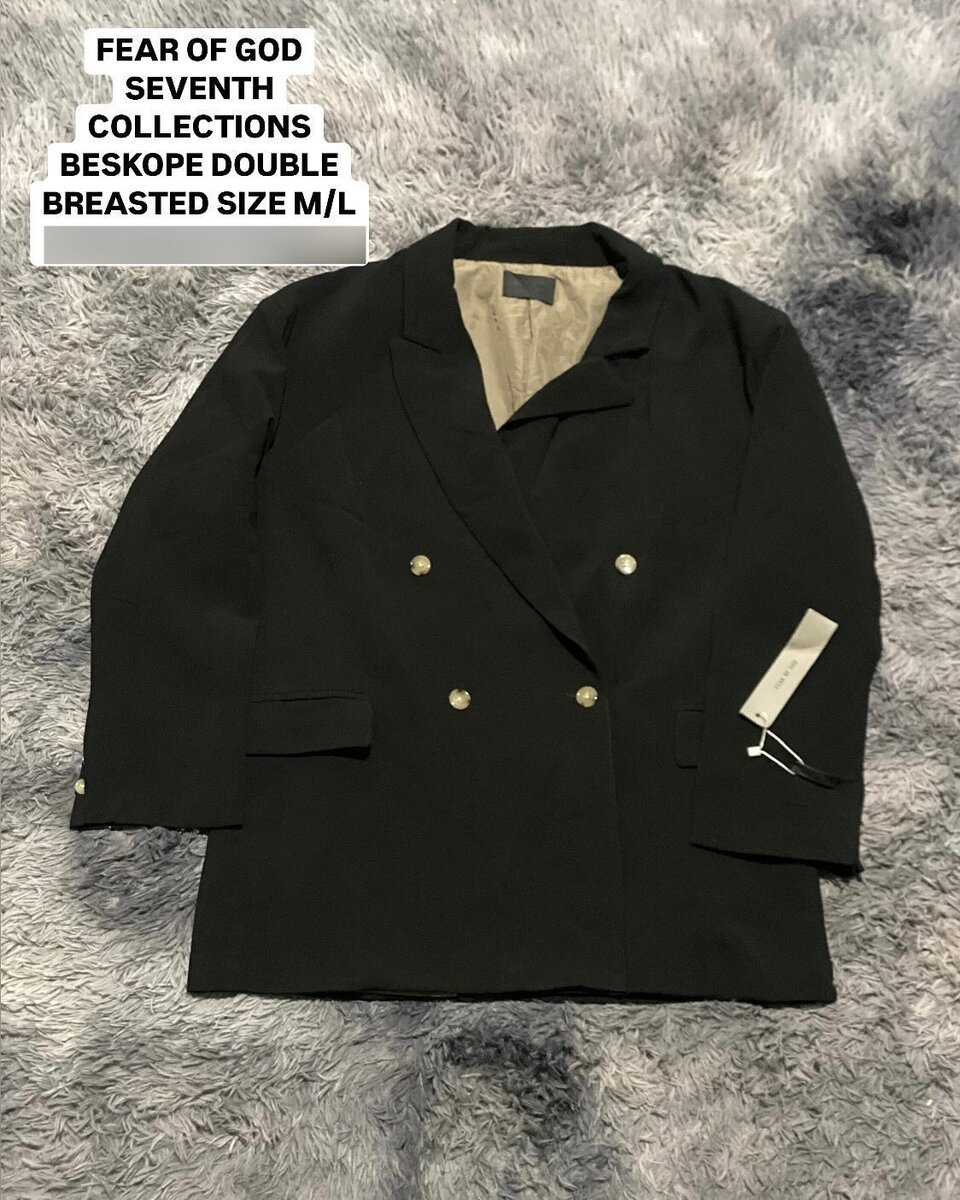  Double breasted jacket