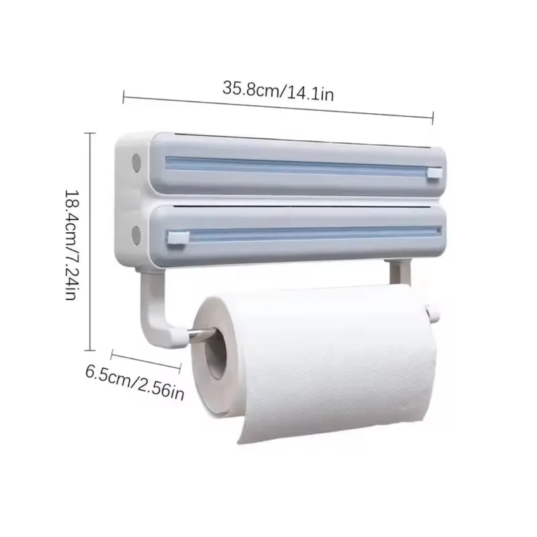 Distributeur mural 3-en-1