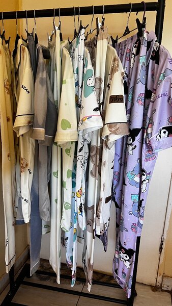 Ladies cotton pajamas