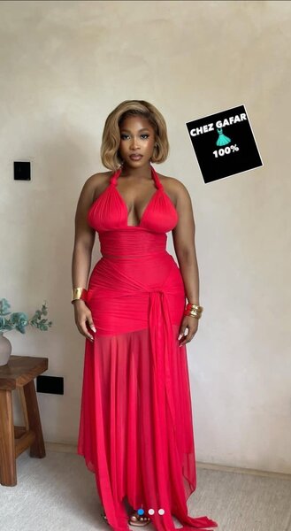 Robe élégante longue soirée