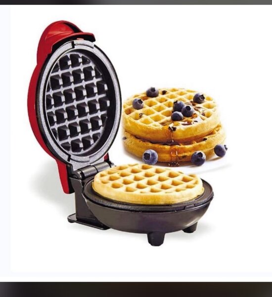 Mini Waffle Maker for Classic Waffles, Small Waffle