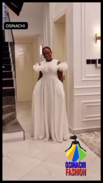 Classy long straight dress