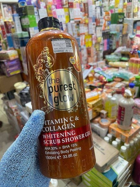 Gel Douche Exfoliant Éclaircissant