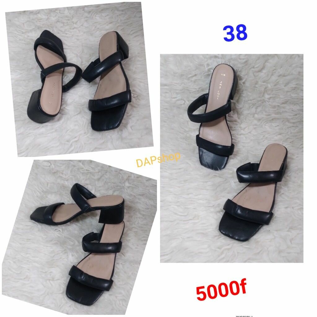 Chaussures friperies nickel