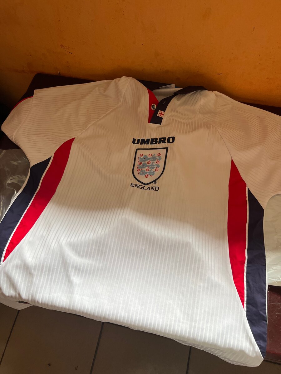 Maillot rétro Angleterre 98