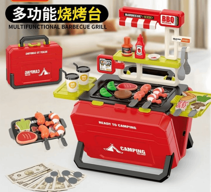 Jeu de barbecue multifonctions