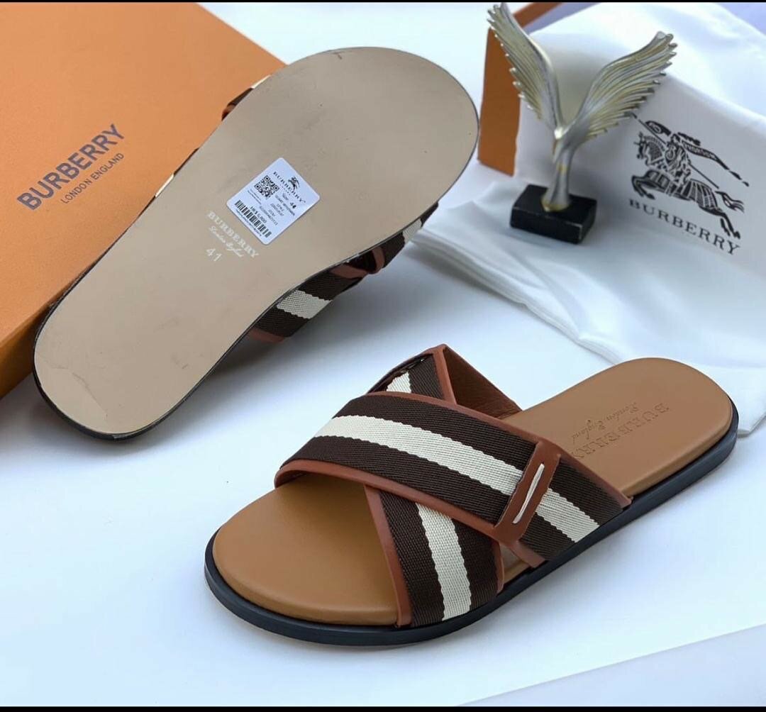 Mens designer slippers