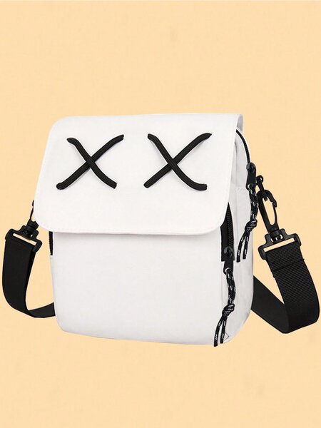 Sac bandoulière tendance unisexe
