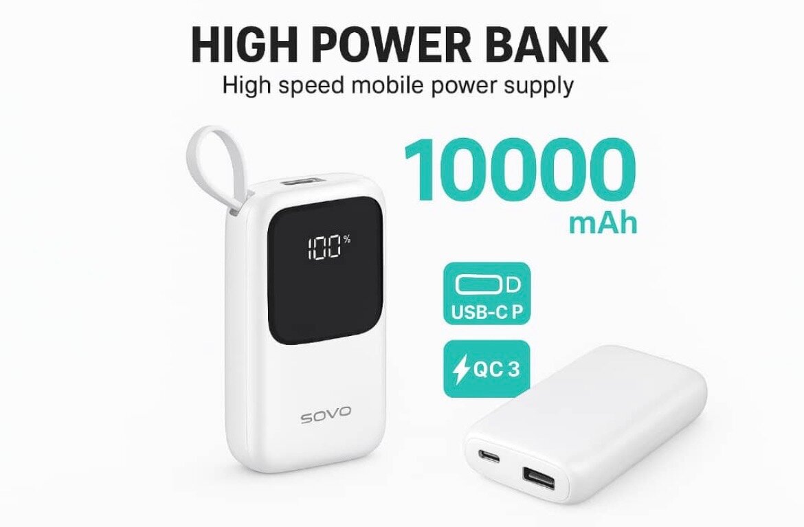 Batterie Externe Sovo 10000mAh