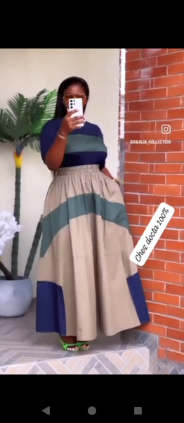 Ensemble jupe longue