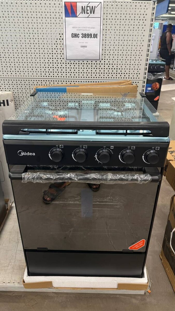 Midea 4 burner 60x60 Gas Cook