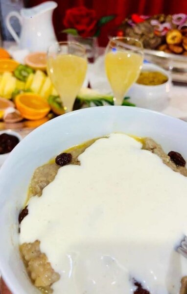 Lakh accompagné du lait