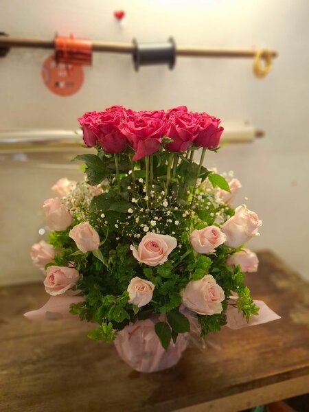 Bouquet de Roses Éblouissantes