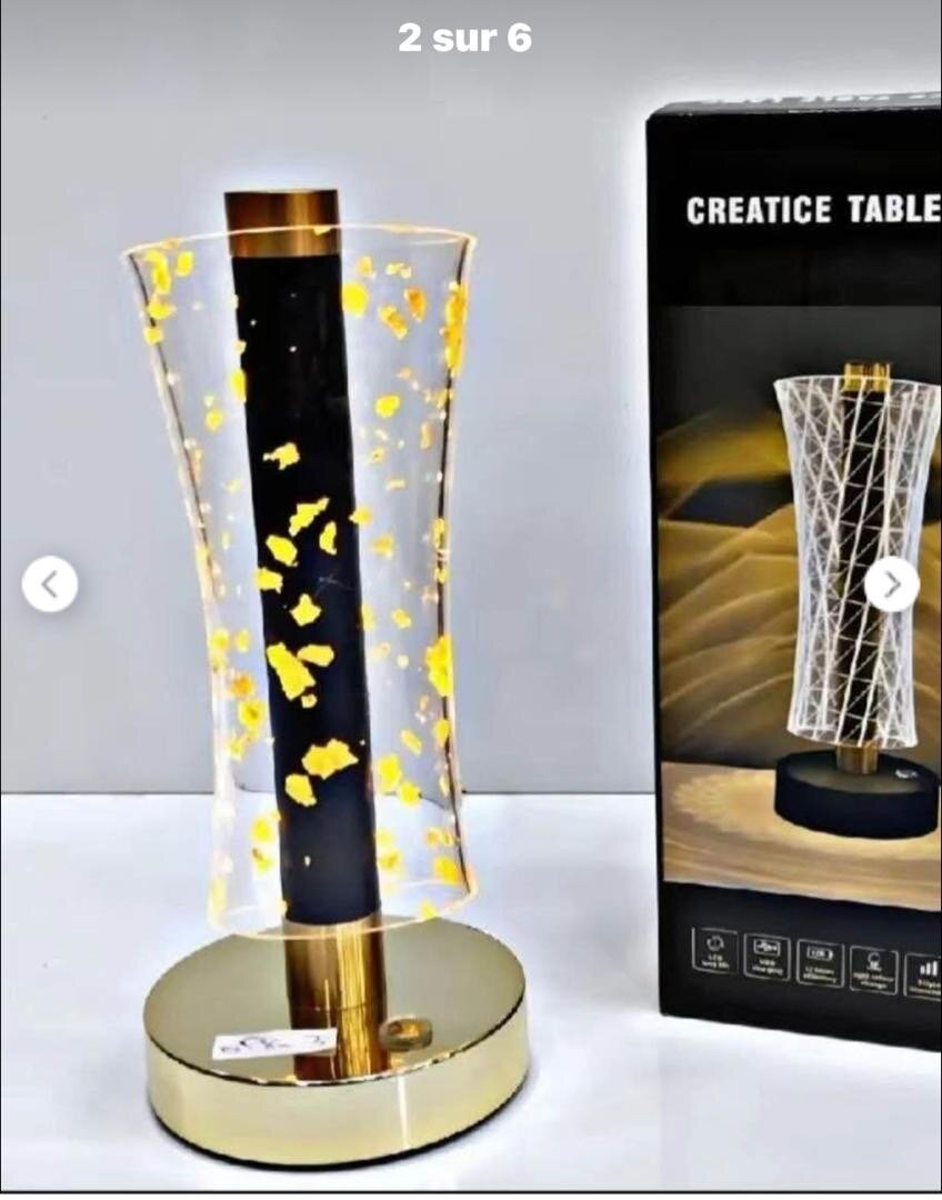 Lampe LED de Table Créative