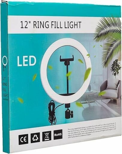 13" Ring Light with tripod stand