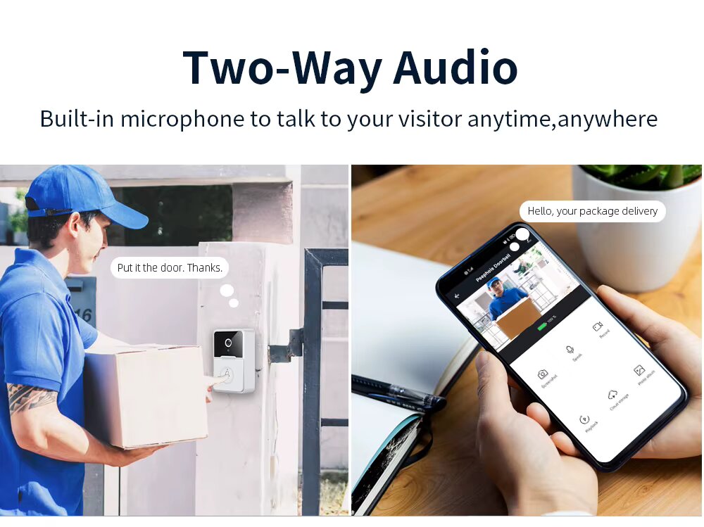 Caméra de Sécurité IR Sans Fil