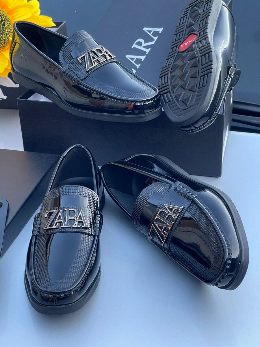 ZARA Mirror Loafers