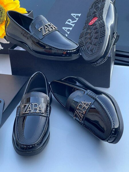 ZARA Mirror Loafers