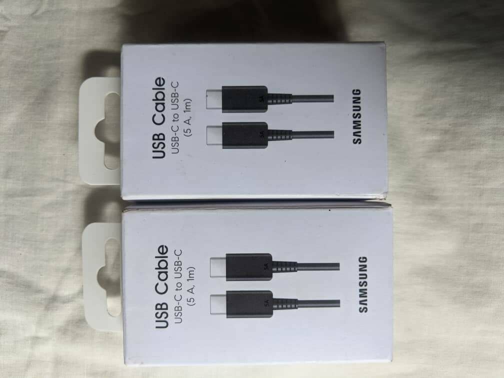 Samsung type C to C charger &