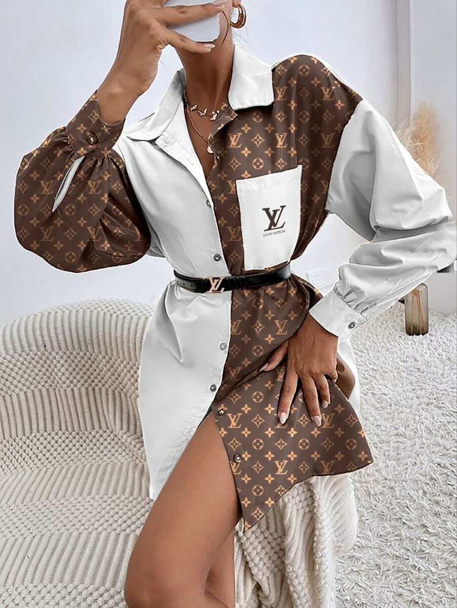 LV shirt dress: S, M & L