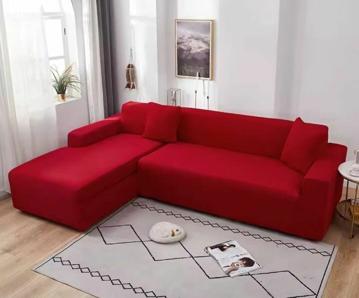 Housse extensible canapé angle