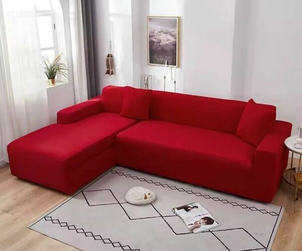 Housse extensible canapé angle