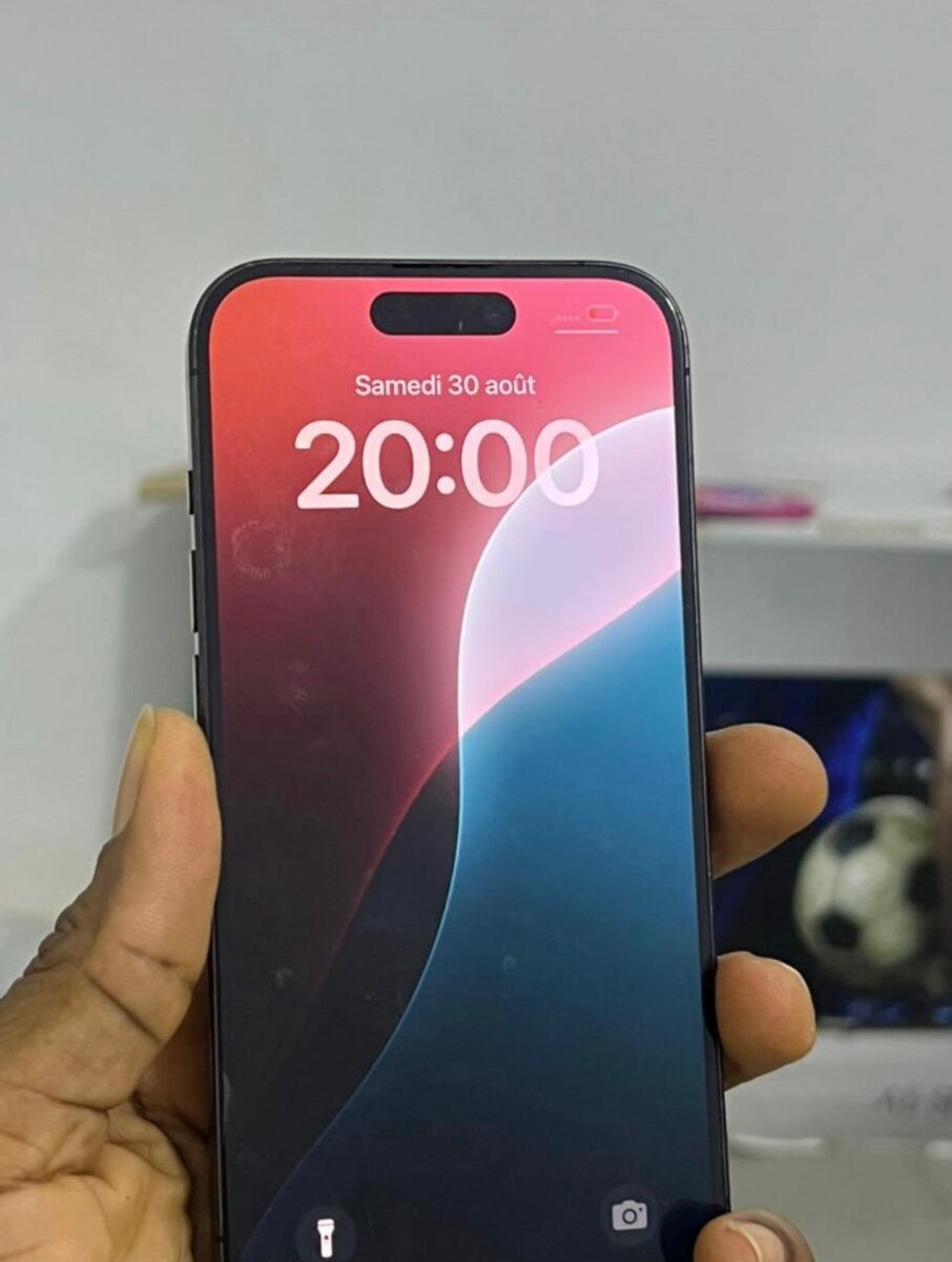 Smartphone iOS haut de gamme