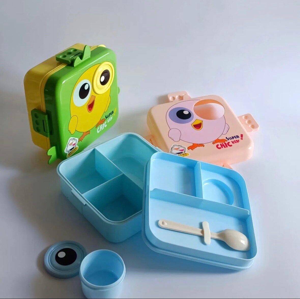 Double layer snack box