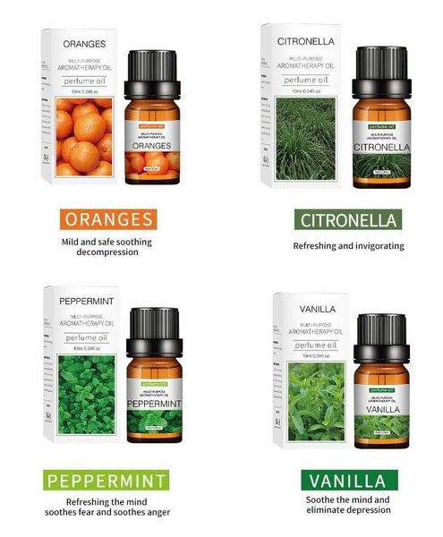 Huiles essentielles d'aromathérapie