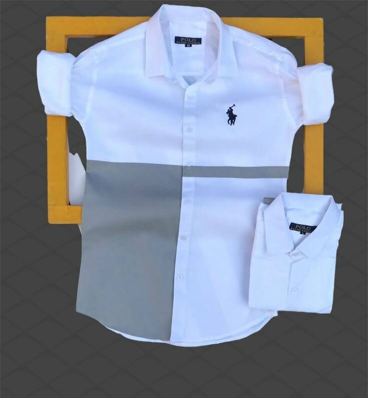 Chemise colorée pour hommes