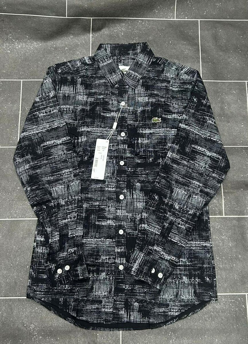 Chemise homme à motifs élégante