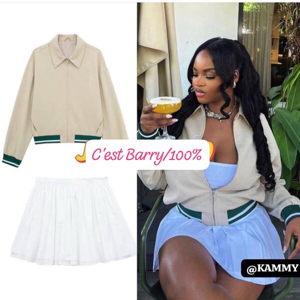 Veste légère crème chic