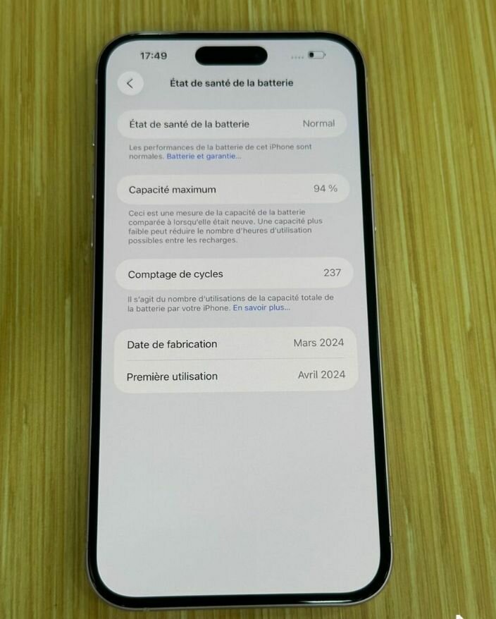 iPhone 16 Simple 256 Go