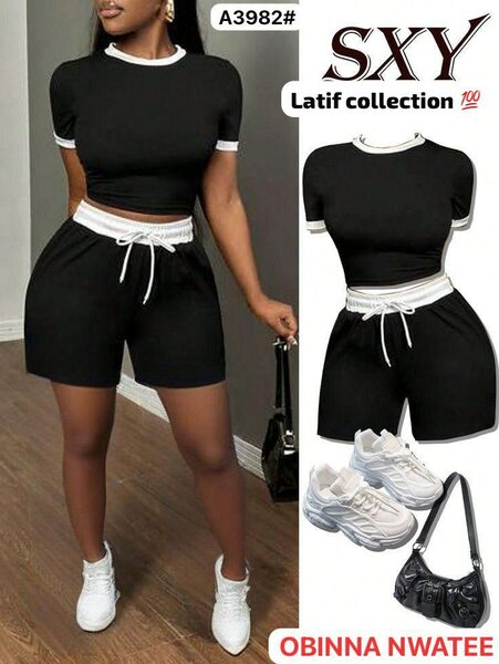 Ensemble Femme Sport Noir