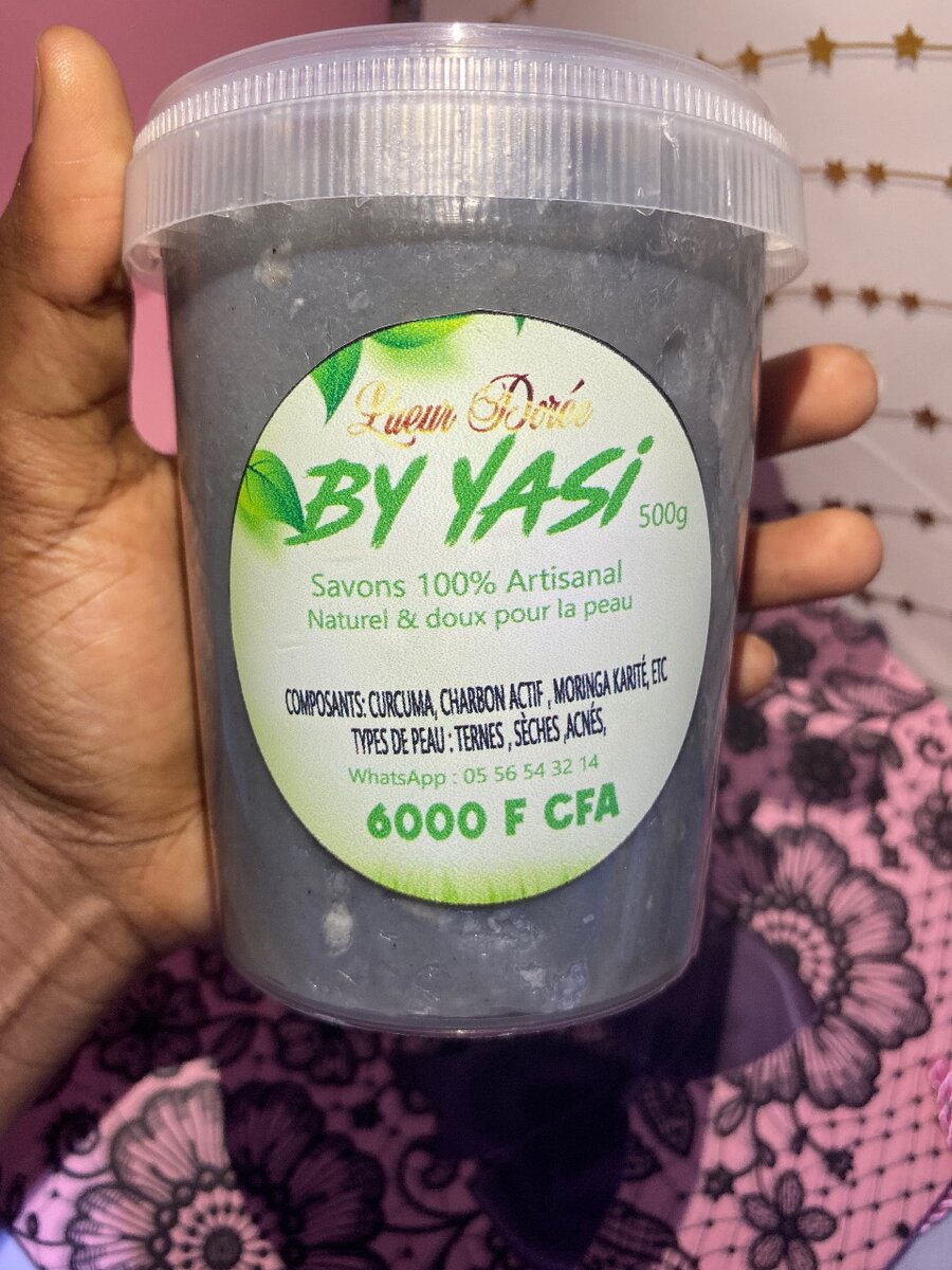 Savon Charbon Actif Artisanal