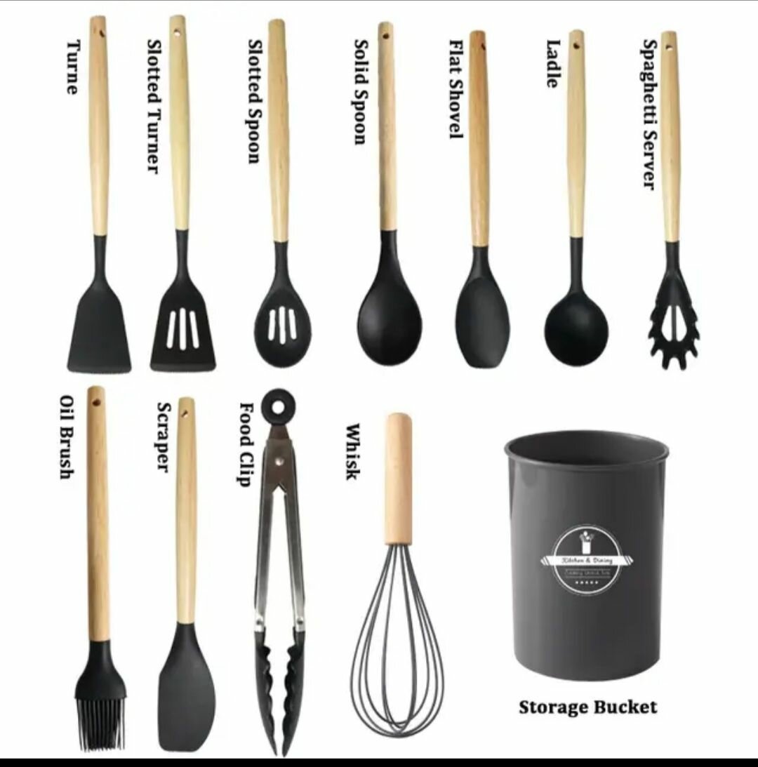 SILICONE KITCHEN SET