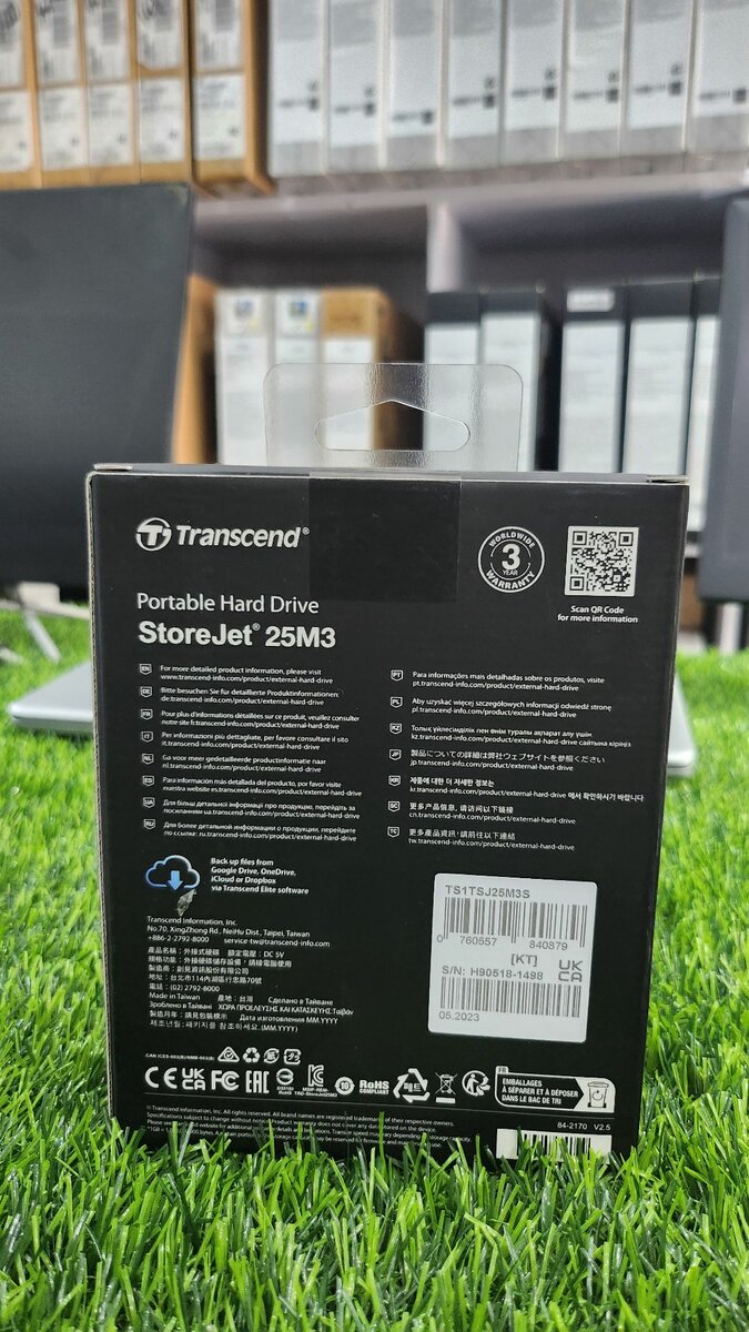 Transcend StoreJet 25M3 Portable Hard Drive