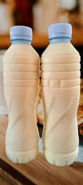 Yaourt crémeux en bouteille